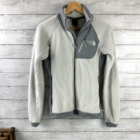 The North Face Women's Gray Full Zip Fleece‎ Jacket Size XS - Picture 1 of 11